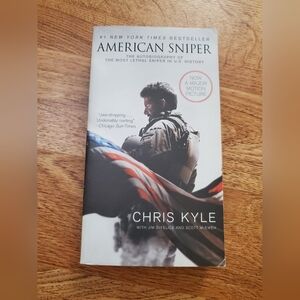 American Sniper Chris Kyle paperback book